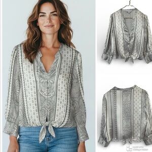 Intermix NWOT 100% silk blouse